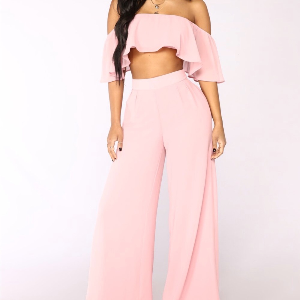 Blush two piece set